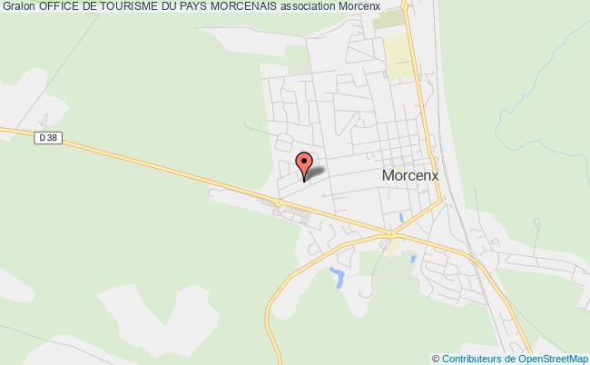 plan association Office De Tourisme Du Pays Morcenais Morcenx La Nouvelle