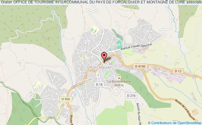 OFFICE DE TOURISME INTERCOMMUNAL DU PAYS DE FORCALQUIER ET MONTAGNE DE LURE