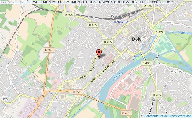 plan association Office Departemental Du Batiment Et Des Travaux Publics Du Jura Dole