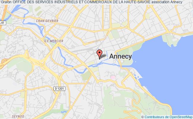 plan association Office Des Services Industriels Et Commerciaux De La Haute-savoie Annecy