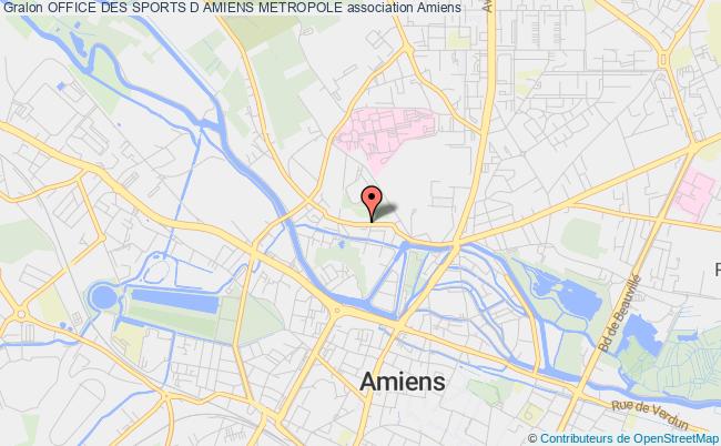 plan association Office Des Sports D Amiens Metropole Amiens