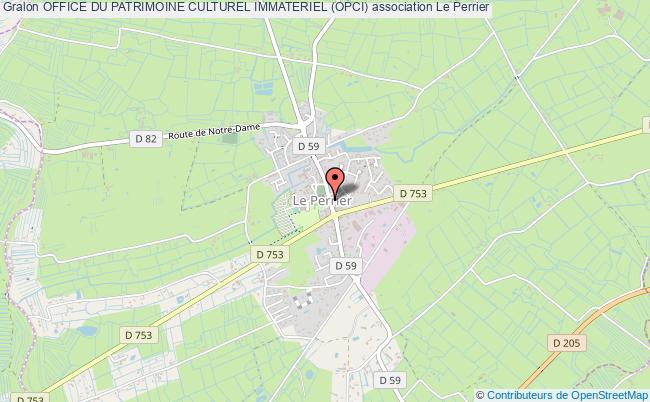 plan association Office Du Patrimoine Culturel Immateriel (opci) Le    Perrier