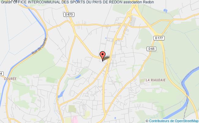 plan association Office Intercommunal Des Sports Du Pays De Redon Redon