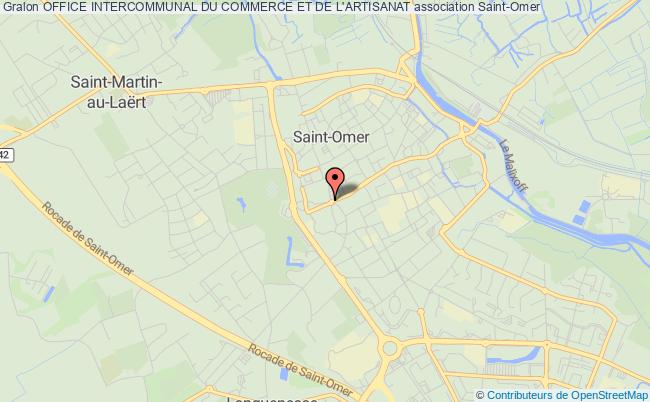 plan association Office Intercommunal Du Commerce Et De L'artisanat Saint-Omer