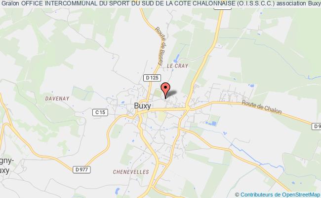 plan association Office Intercommunal Du Sport Du Sud De La Cote Chalonnaise (o.i.s.s.c.c.) Buxy