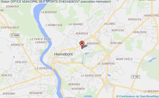 plan association Office Municipal Des Sports D'hennebont Hennebont