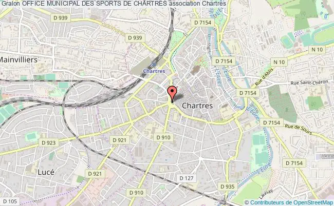 plan association Office Municipal Des Sports De Chartres Chartres