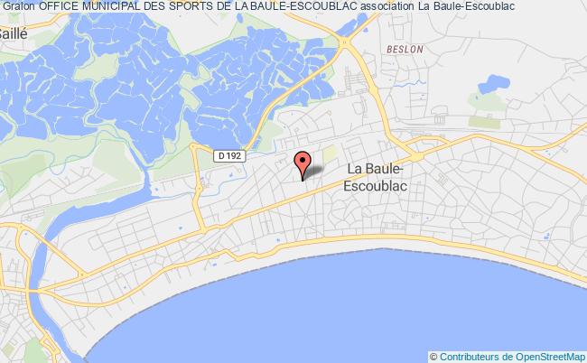 plan association Office Municipal Des Sports De La Baule-escoublac La Baule-Escoublac