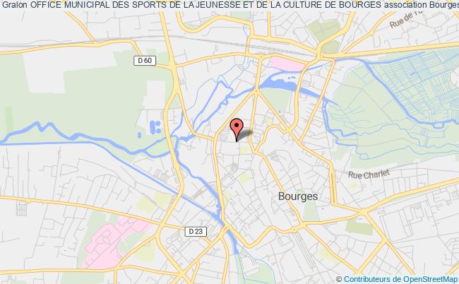 plan association Office Municipal Des Sports De La Jeunesse Et De La Culture De Bourges Bourges