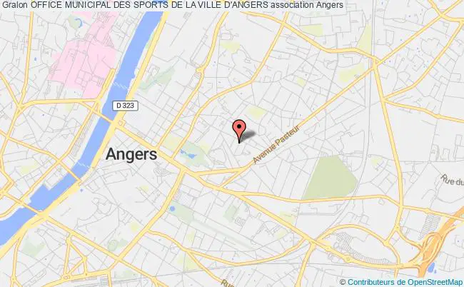 plan association Office Municipal Des Sports De La Ville D'angers Angers