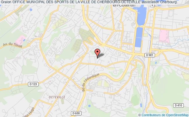 plan association Office Municipal Des Sports De La Ville De Cherbourg-octeville Cherbourg-Octeville