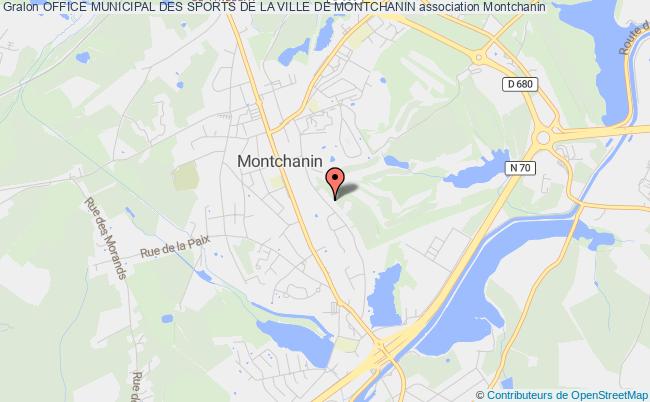plan association Office Municipal Des Sports De La Ville De Montchanin Montchanin