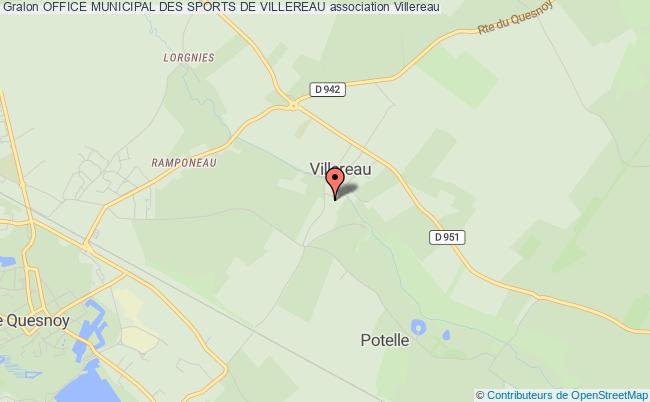 plan association Office Municipal Des Sports De Villereau Villereau