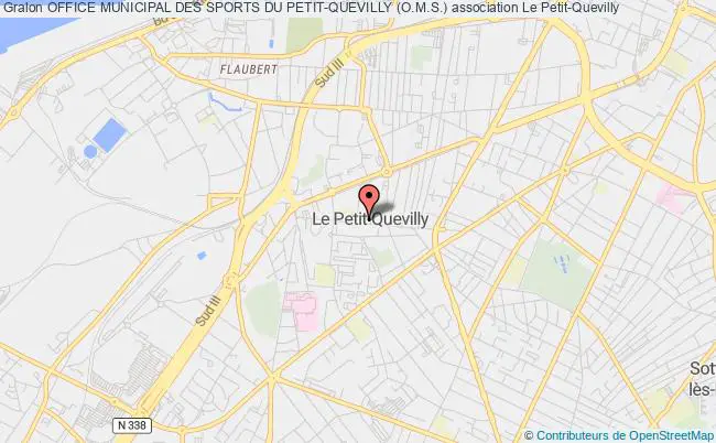 plan association Office Municipal Des Sports Du Petit-quevilly (o.m.s.) Le Petit-Quevilly