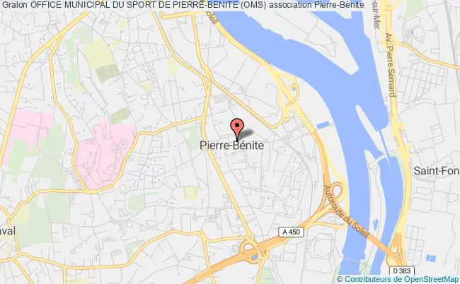 plan association Office Municipal Du Sport De Pierre-benite (oms) Pierre-Bénite