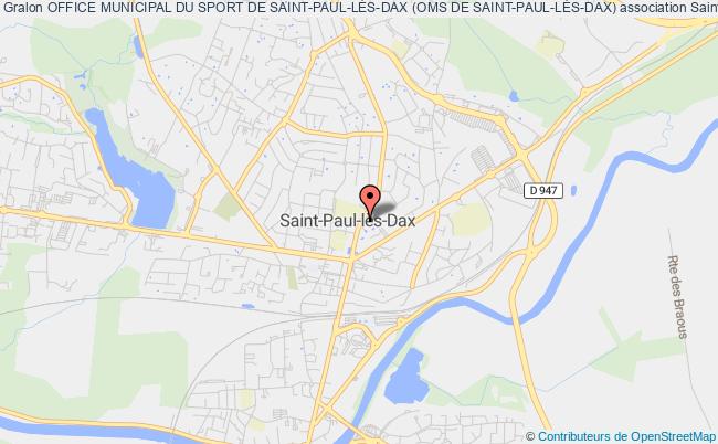 plan association Office Municipal Du Sport De Saint-paul-lÈs-dax (oms De Saint-paul-lÈs-dax) Saint-Paul-lès-Dax