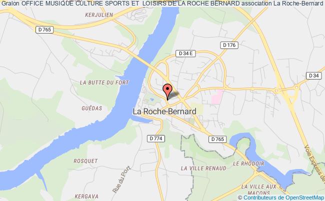 Plan la roche bernard