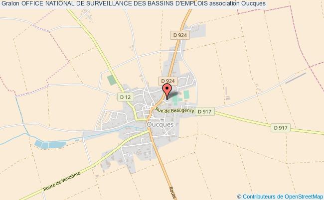 plan association Office National De Surveillance Des Bassins D'emplois Oucques
