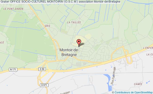plan association Office Socio-culturel Montoirin (o.s.c.m.) Montoir-de-Bretagne