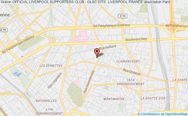plan association Official Liverpool Supporters Club - Olsc Dite  Liverpool France Paris