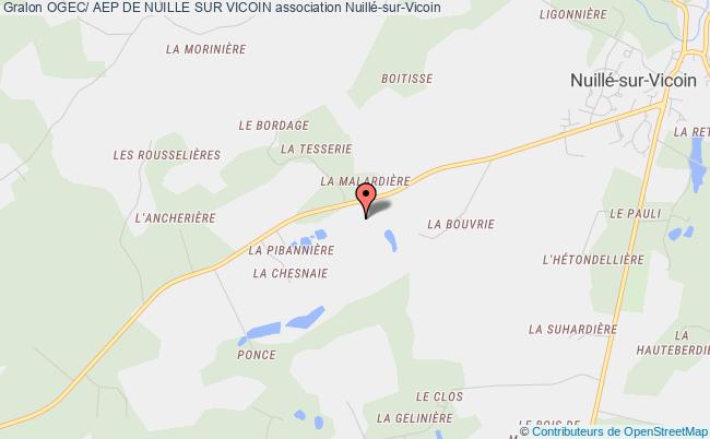 plan association Ogec/ Aep De Nuille Sur Vicoin Nuillé-sur-Vicoin