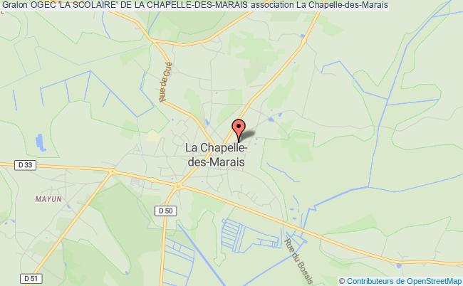 plan association Ogec 'la Scolaire' De La Chapelle-des-marais La Chapelle-des-Marais