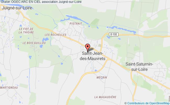 plan association Ogec Arc En Ciel Les Garennes-sur-Loire