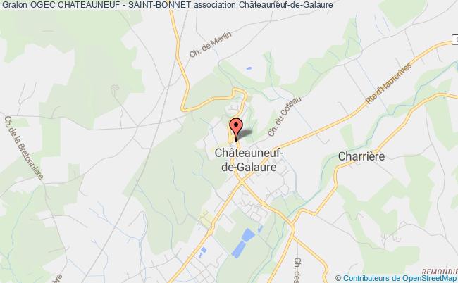 plan association Ogec Chateauneuf - Saint-bonnet Châteauneuf-de-Galaure