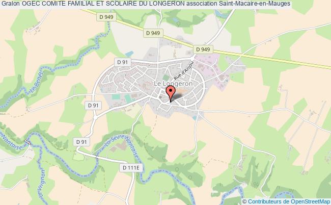 plan association Ogec Comite Familial Et Scolaire Du Longeron Sèvremoine