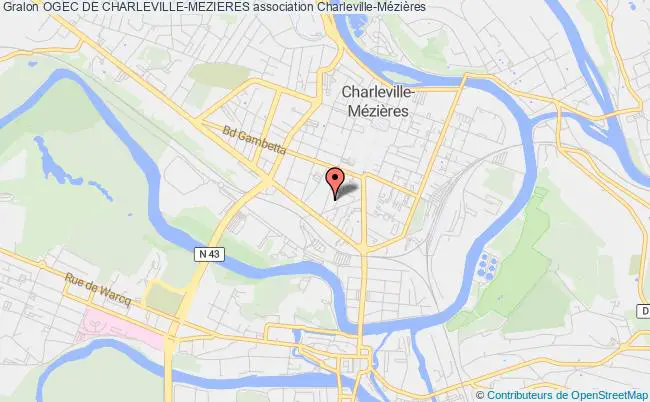 plan association Ogec De Charleville-mezieres Charleville-Mézières
