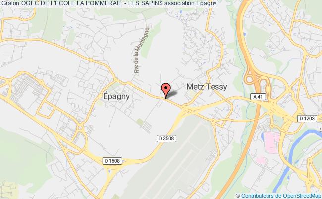 plan association Ogec De L'ecole La Pommeraie - Les Sapins Epagny Metz-Tessy