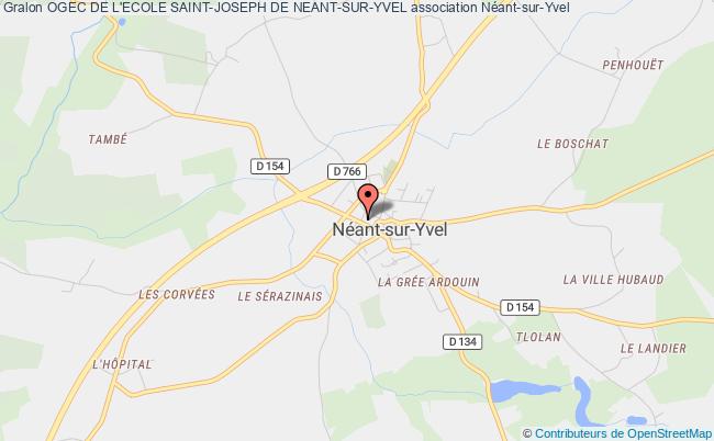plan association Ogec De L'ecole Saint-joseph De Neant-sur-yvel Néant-sur-Yvel