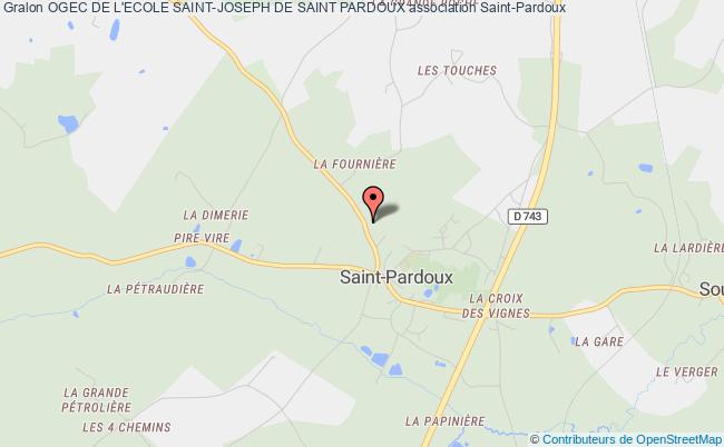 plan association Ogec De L'ecole Saint-joseph De Saint Pardoux Saint-Pardoux-Soutiers