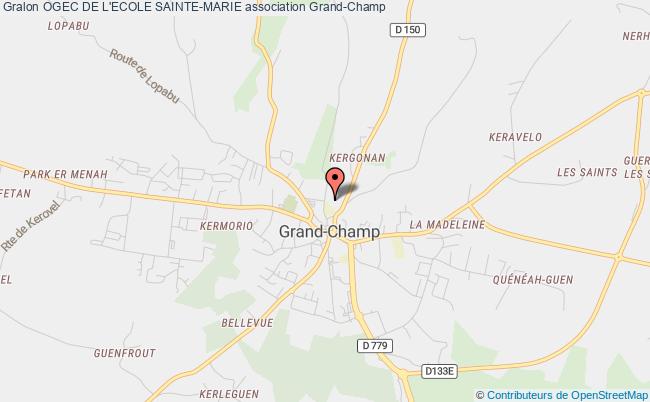 plan association Ogec De L'ecole Sainte-marie Grand-Champ