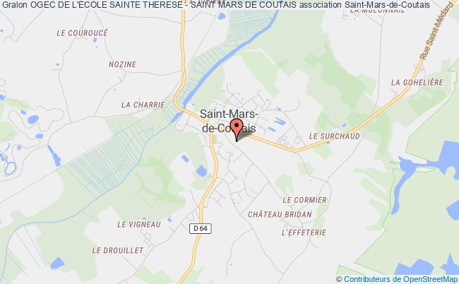 plan association Ogec De L'ecole Sainte Therese - Saint Mars De Coutais Saint-Mars-de-Coutais