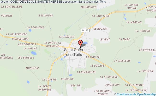 plan association Ogec De L'École Sainte ThÉrÈse Saint-Ouën-des-Toits