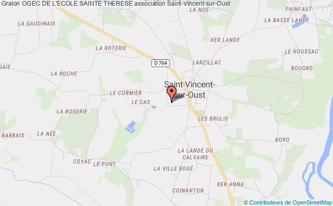 plan association Ogec De L'ecole Sainte Therese Saint-Vincent-sur-Oust