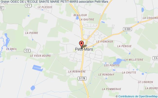 plan association Ogec De L?École Sainte Marie Petit-mars Petit-Mars