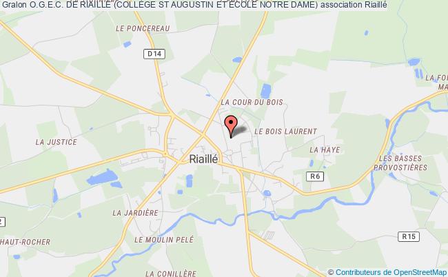 O.G.E.C. DE RIAILLE (COLLÈGE ST AUGUSTIN ET ÉCOLE NOTRE DAME)