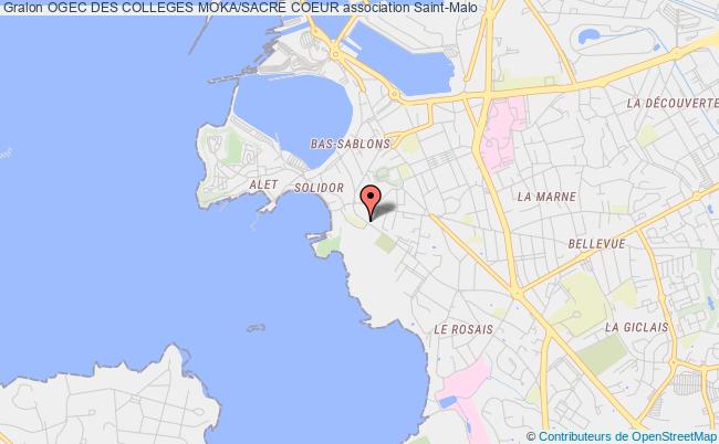 plan association Ogec Des Colleges Moka/sacre Coeur Saint-Malo