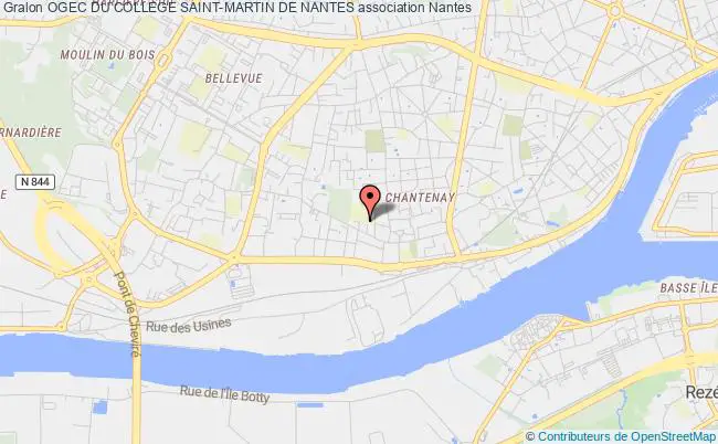 plan association Ogec Du College Saint-martin De Nantes Nantes