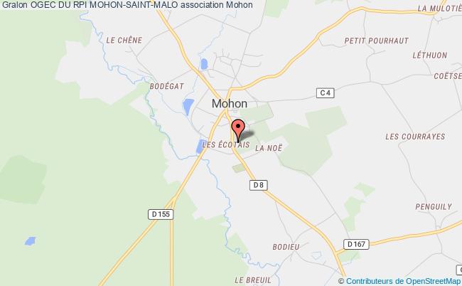 plan association Ogec Du Rpi Mohon-saint-malo Mohon