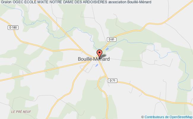 plan association Ogec École Mixte Notre Dame Des ArdoisiÈres Ombrée d'Anjou
