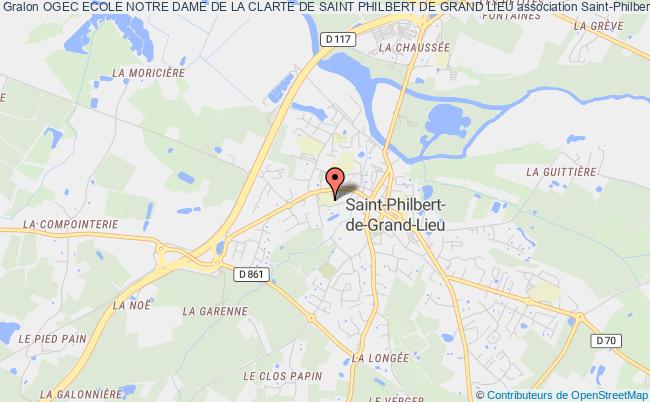 plan association Ogec Ecole Notre Dame De La Clarte De Saint Philbert De Grand Lieu Saint-Philbert-de-Grand-Lieu