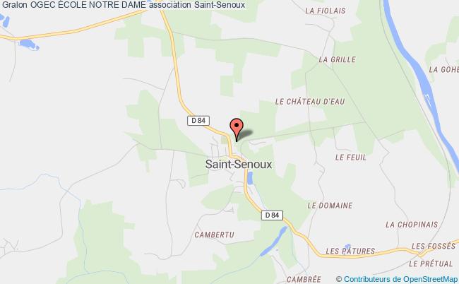 plan association Ogec École Notre Dame Saint-Senoux