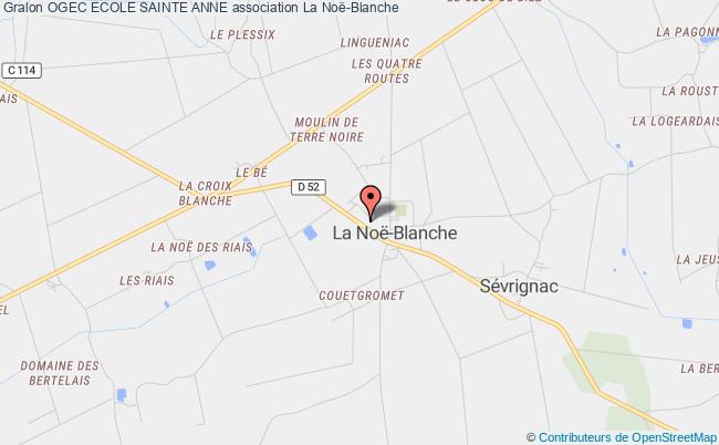 plan association Ogec Ecole Sainte Anne Noë-Blanche