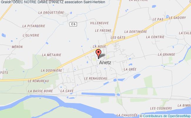 plan association Ogec Notre Dame D'anetz Vair-sur-Loire