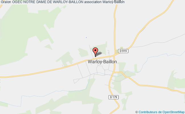 OGEC NOTRE DAME DE WARLOY-BAILLON