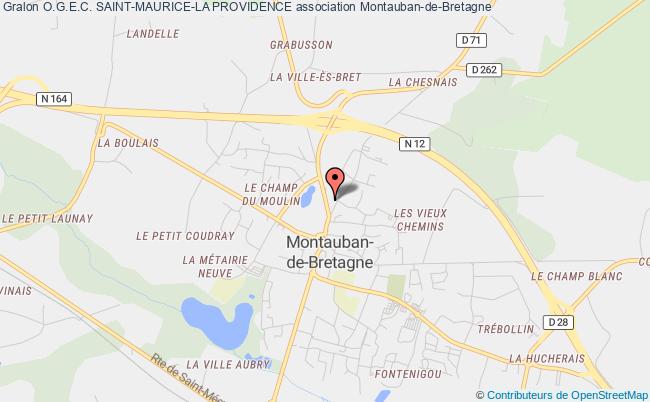 plan association O.g.e.c. Saint-maurice-la Providence Montauban-de-Bretagne
