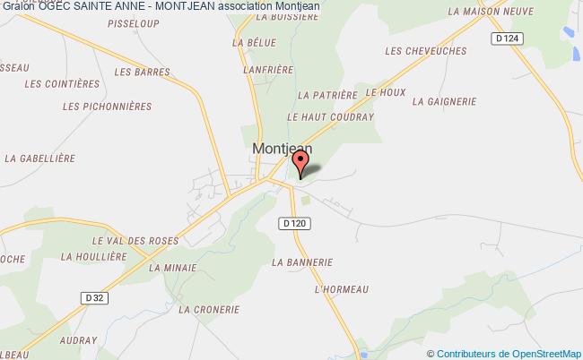 plan association Ogec Sainte Anne - Montjean Montjean